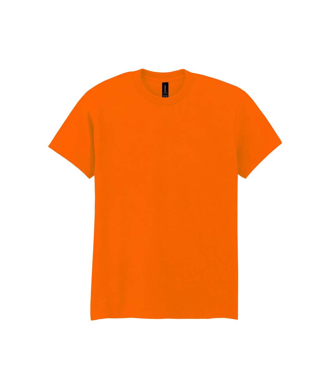 T-shirt Uni Manches Courtes Dryblend Adulte Orange Vif Gildan-2