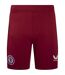 Short De Foot Motif/style Aston Villa Fc Femme Rouge Castore-1