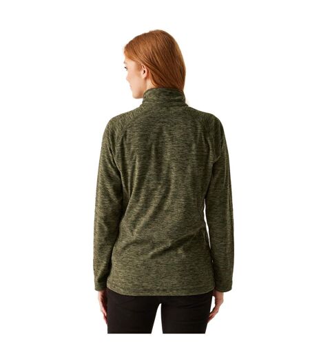 Womens/ladies Mayse Full Zip Fleece Jacket Dark Khaki Marl Dare 2B