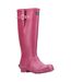 Unisex adult windsor tall wellington boots berry Cotswold-1