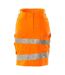 Womens/ladies Accelerate Safe High-vis Fitted Skirt Orange Mascot-1
