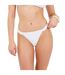 Bas De Maillot De Bain Motif/style À Volants Femme Blanc Brave Soul-4