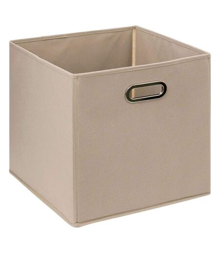 Boîte de Rangement Carrée Pliable Mix n'Modul 31x31cm Beige Lin
