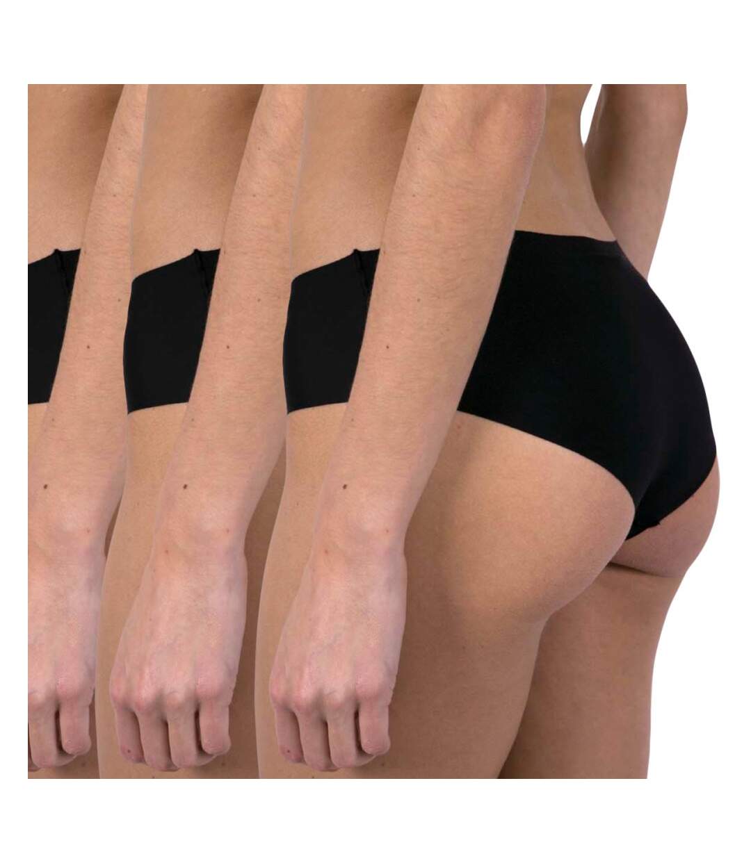 Culottes microfibre Lot de 3 Femme-2