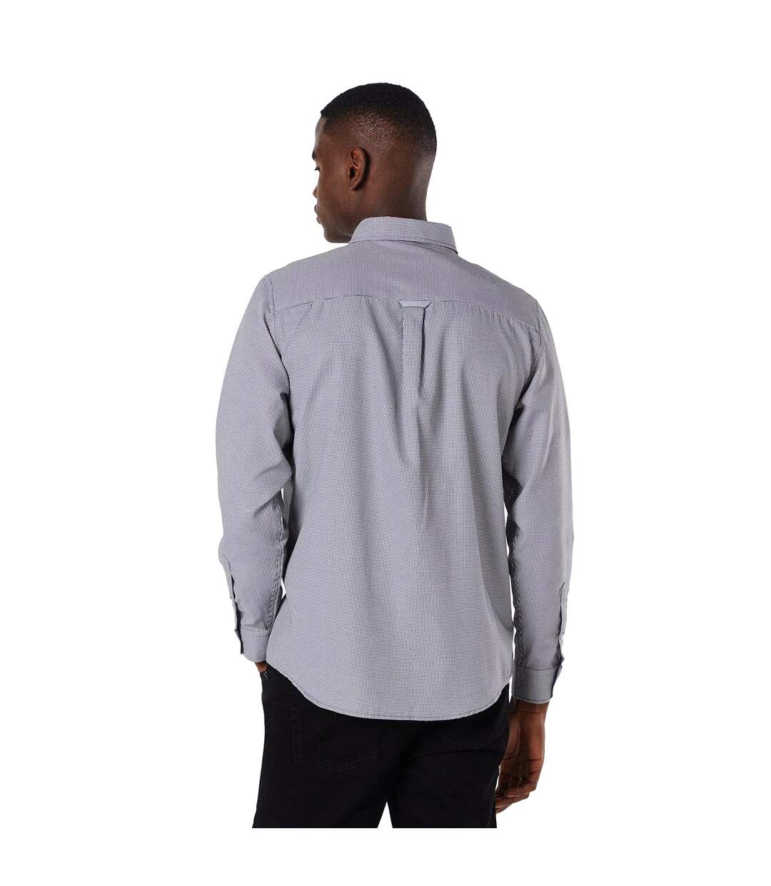 Chemise homme gris Maine