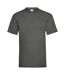 Mens Value Short Sleeve Casual T-Shirt (Graphite)