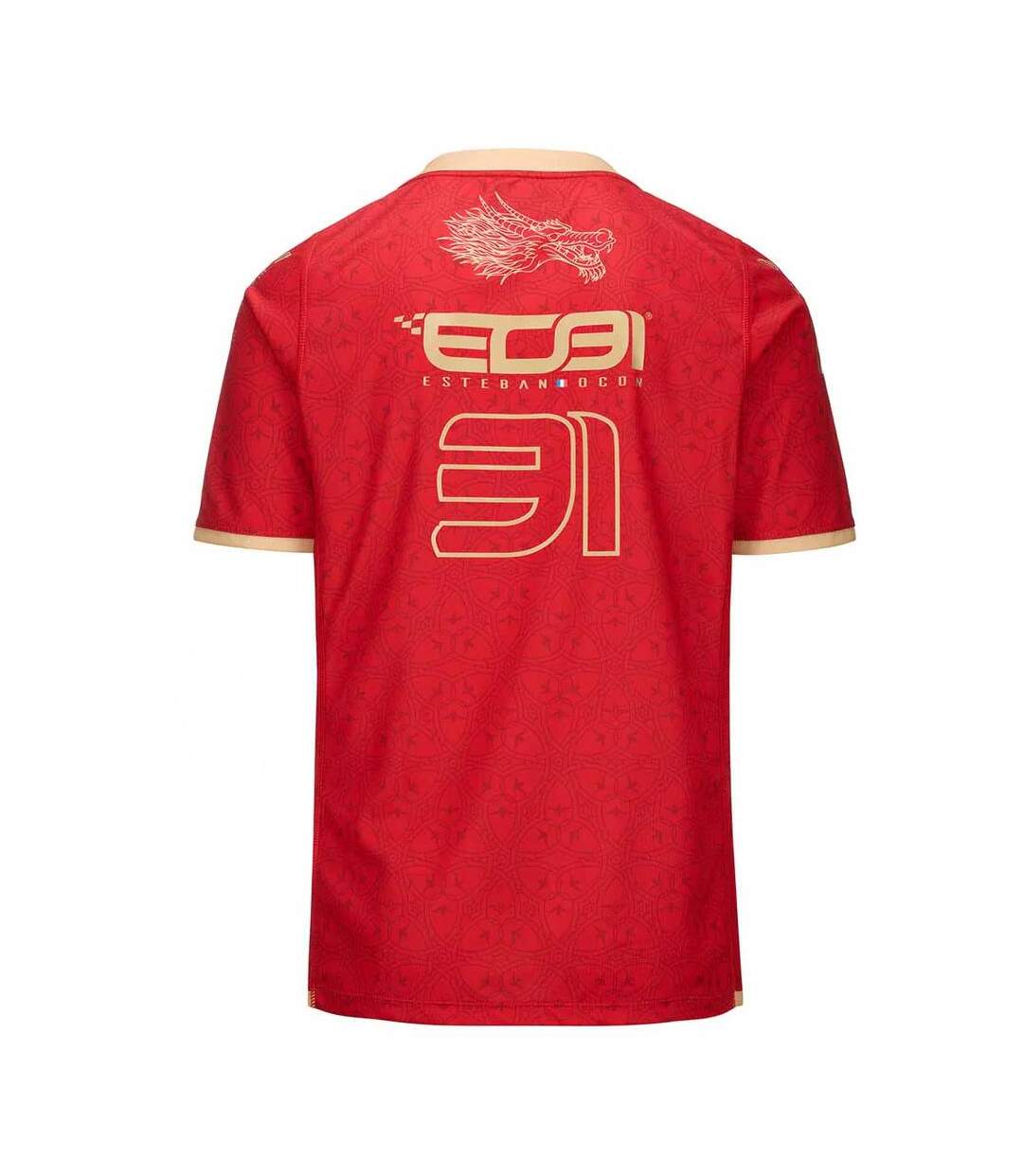 Maillot rouge homme kappa kombat 2024 - xxl-2