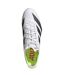 Mens Adizero 3 Stripes Athletic Shoe Spikes White Core Black Adidas-4