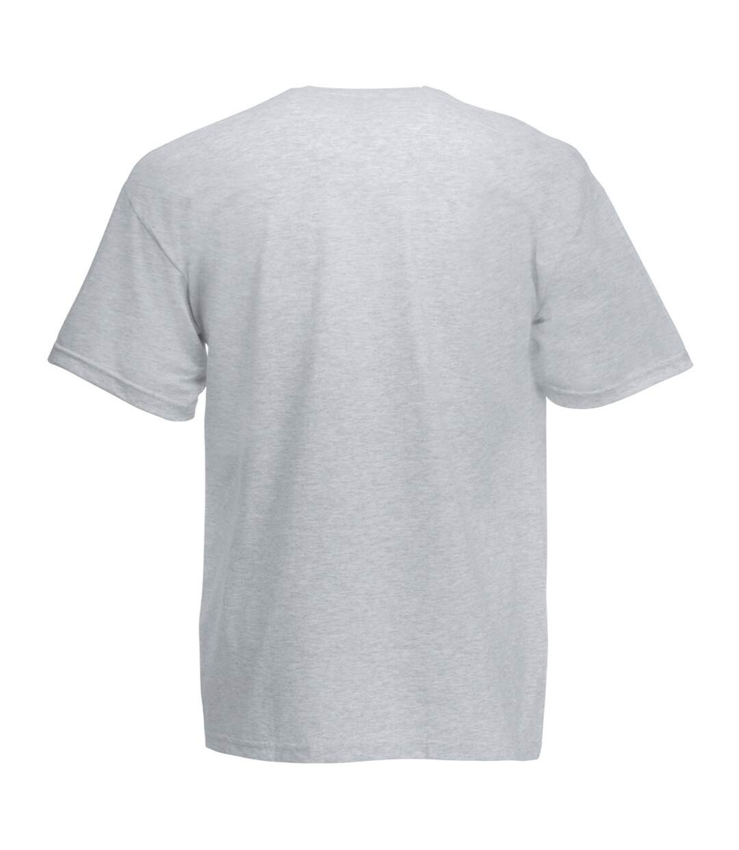 Fruit Of The Loom Mens Screen Stars Original Full Cut Short Sleeve T-Shirt (Heather Grey) - UTBC340-2