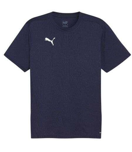 Mens Teamfinal Training T-shirt Navy Puma