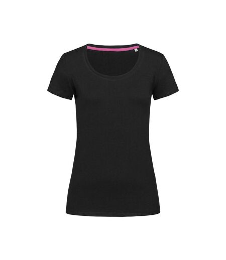 T-shirt Femme Noir Stedman
