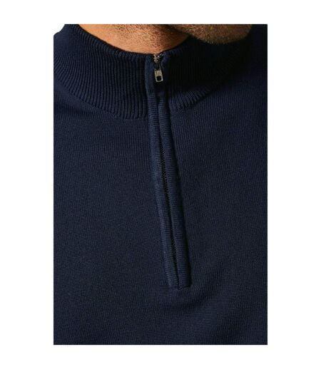 Pull en tricot à fermeture éclair pour hommes marine Burton Burton