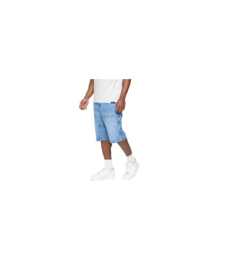 Short Teleman Homme Bleu Pâle Crosshatch