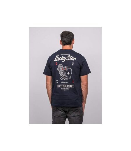 T shirt manches courtes coton motif poker JOPLAYER