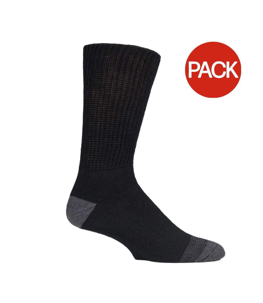 Pack of 3  Mens classic work wear socks  pairs black Work Force-1