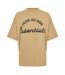 T-shirt Motif/style Logo Arqué Homme Beige Fear Of God Essentials-1