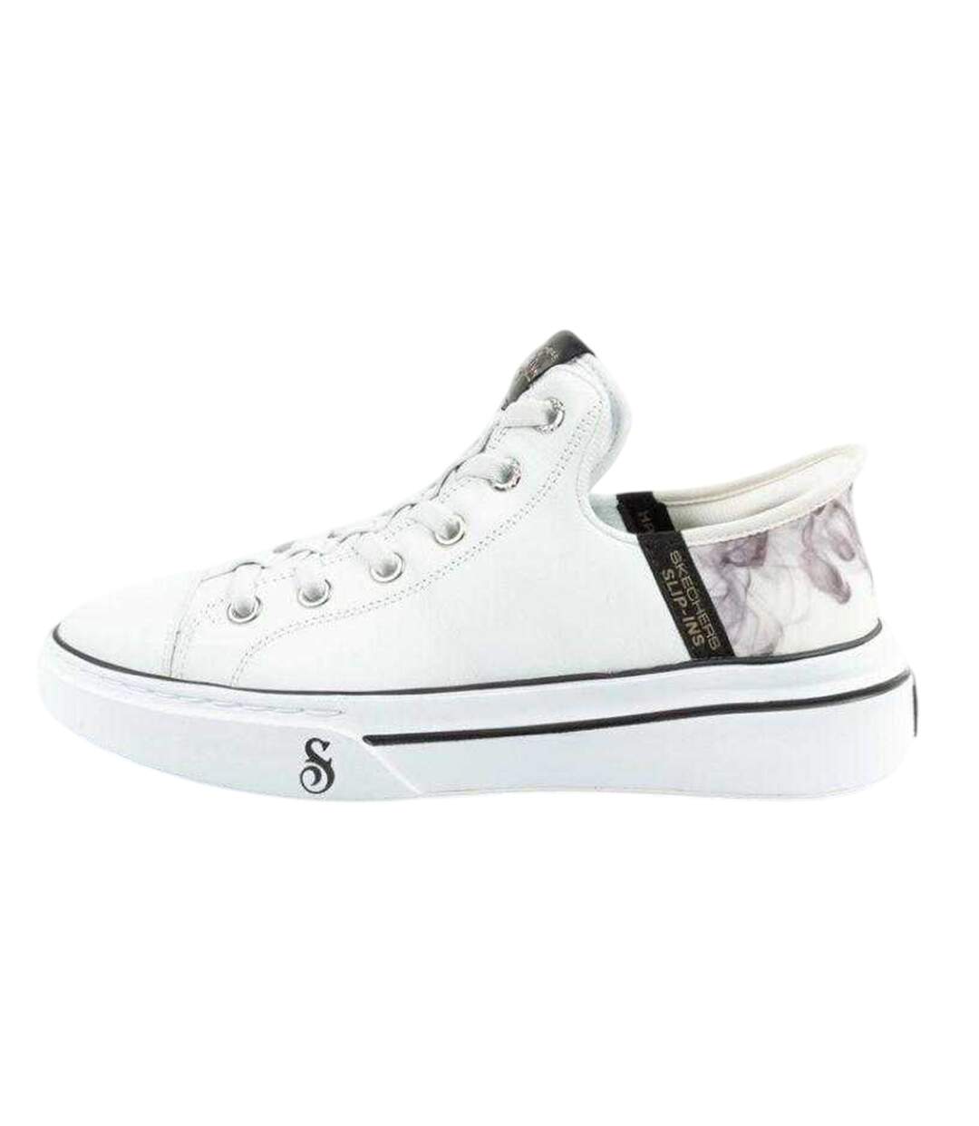 Baskets Homme Blanc Skechers-3