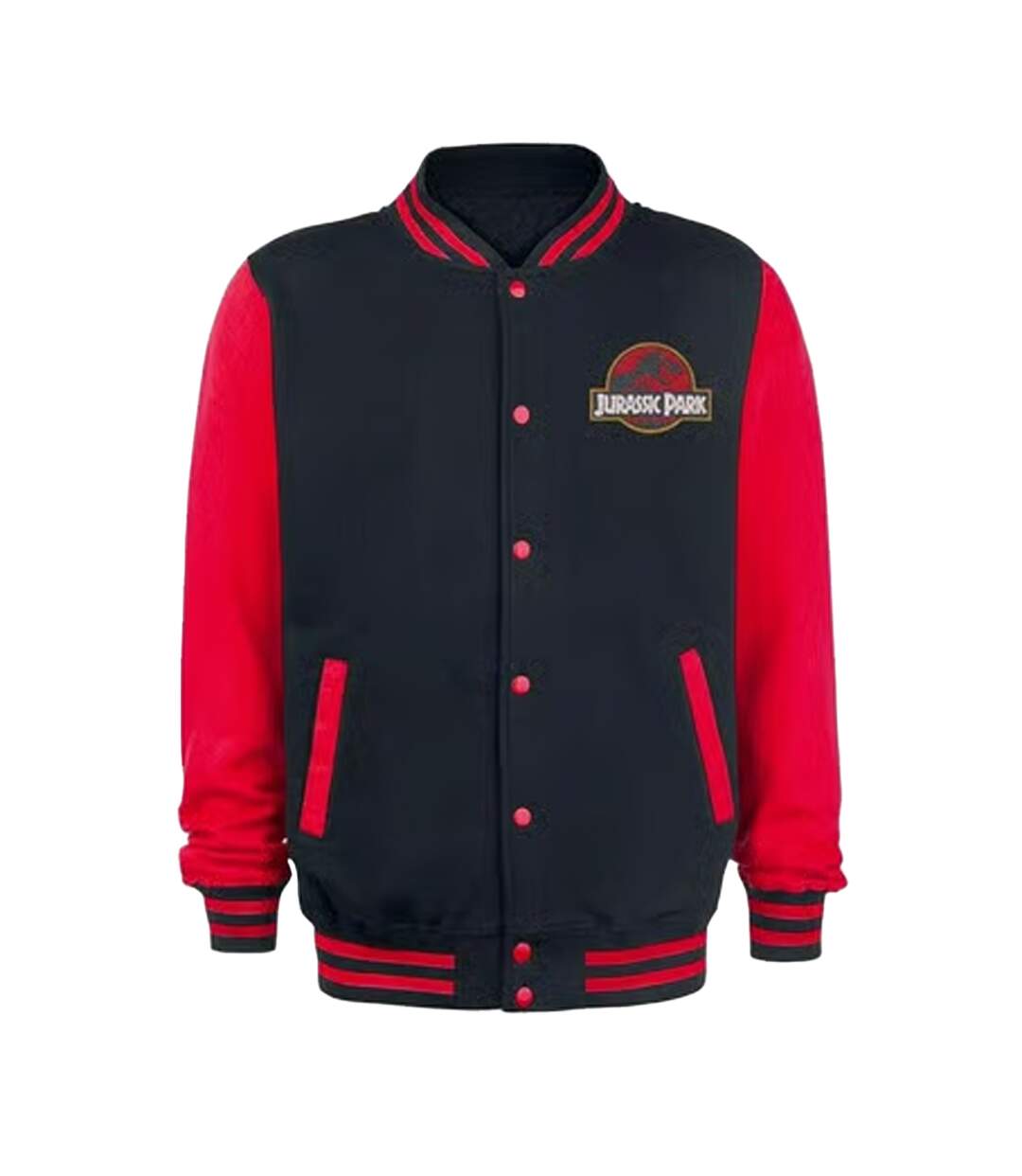 Veste Homme Noir Rouge Jurassic Park-1