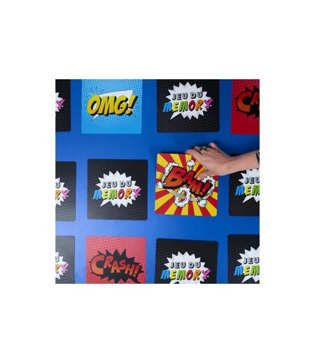 Jeu du Memory Géant 30 Cartes 20cm Multicolore