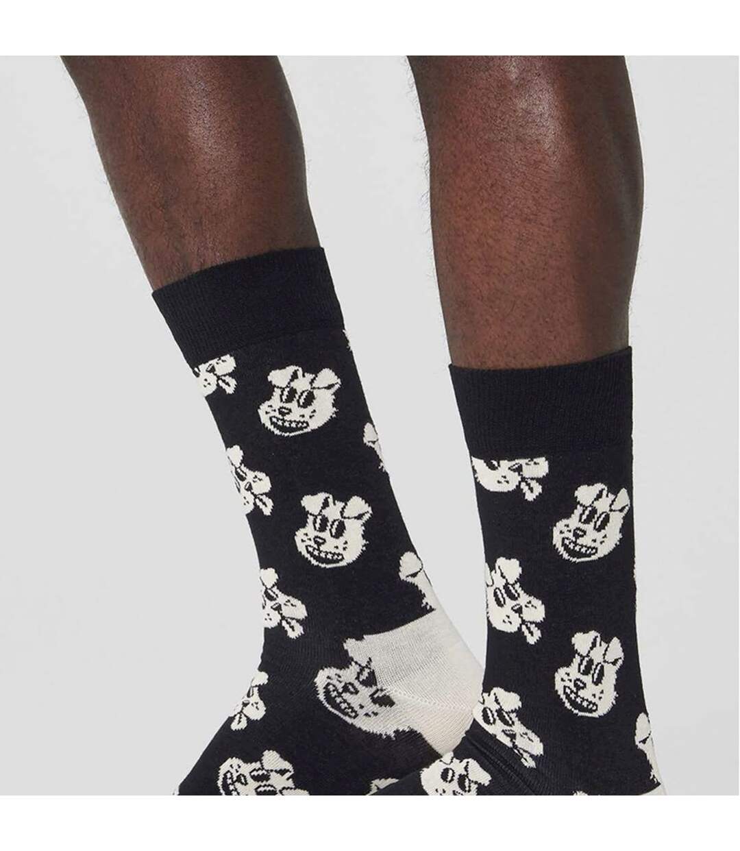 Colourful Patterned Dog Socks for Men and Women-4