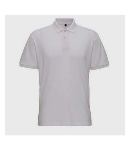 Asquith & Fox Mens Super Smooth Knit Polo Shirt (White) - UTRW6026
