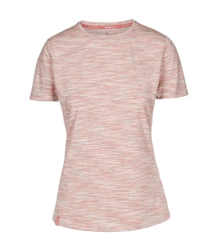 Trespass - T-shirt HOKKU - Femme (Rose pâle / Blanc) - UTTP6535