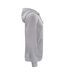 Unisex Adult Basic Hoodie Grey Melange Clique-4