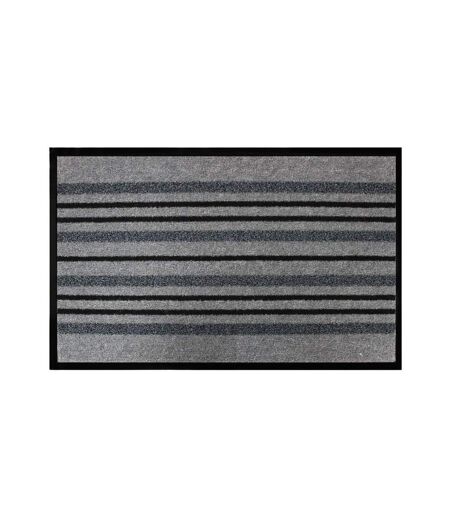 Tapis d'Entrée Anti-Poussière Piano 50x80cm Gris