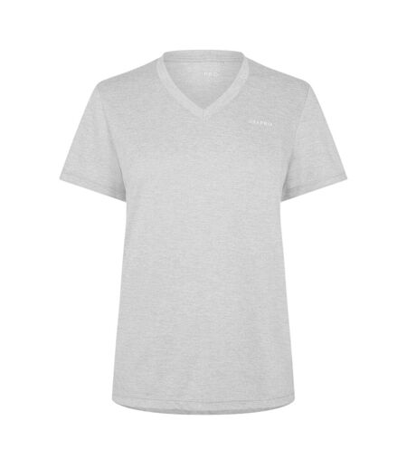 T-shirt Motif/style Uni Femme Vert De Gris Clair USA Pro