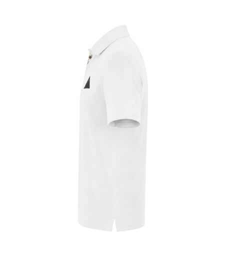 Polo Motif/style Logo Homme Blanc Aquascutum
