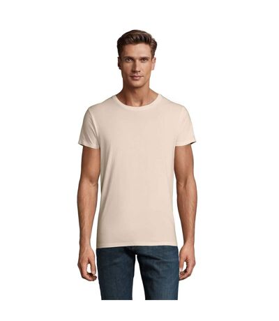 Mens Crusader Organic T-shirt Natural SOLS