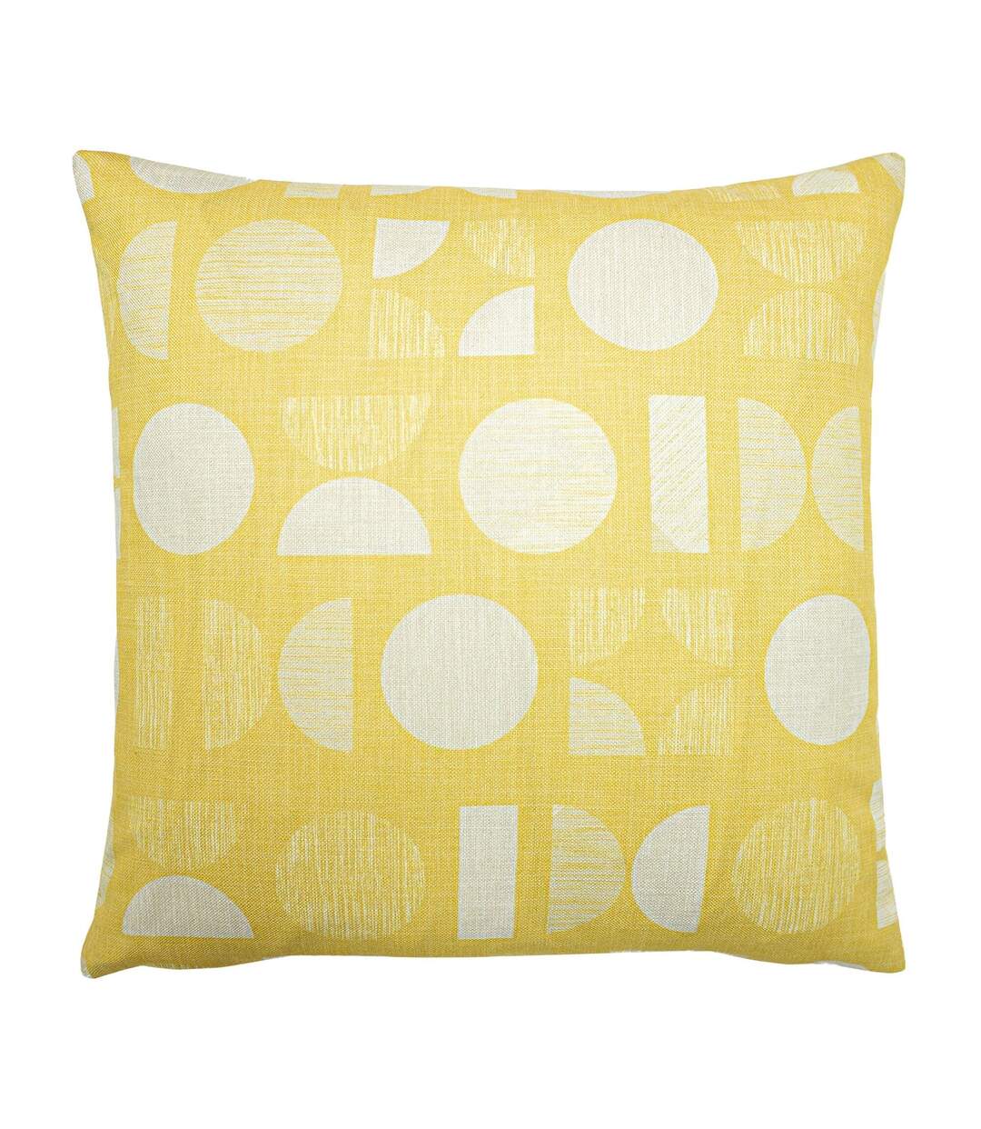 Malmo cushion cover 43cm x 43cm yellow Furn