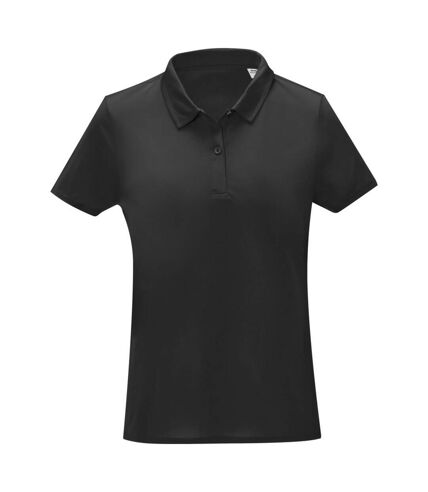 Elevate Essentials Womens/Ladies Deimos Cool Fit Polo Shirt (Solid Black)