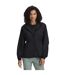 Womens/ladies Cinched Waist Long-sleeved Hooded Jacket Black Under Armour-2