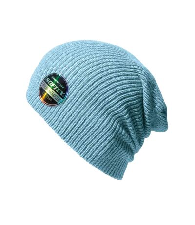 Unisex adult softex beanie sky blue Result Core