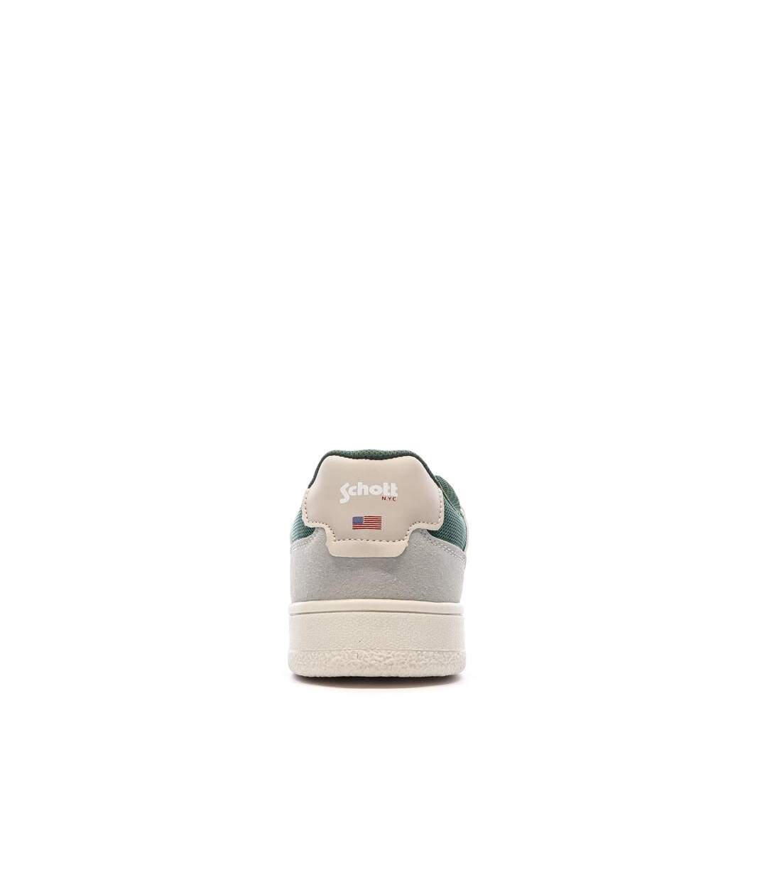 Baskets blanches/grises/vertes homme schott darcy-3