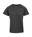 T-shirt Corballis Homme Gris Clair Noir Regatta-2