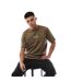 T-shirt Motif/style Logo Homme Kaki Marshall Artist-4