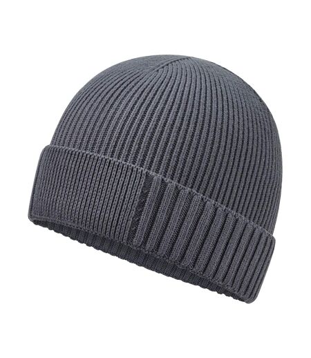 Bonnet Motif/style Écusson Adulte Graphite Beechfield