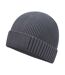 Bonnet Motif/style Écusson Adulte Graphite Beechfield-2