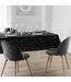 Nappe Imprimé Firmament140x240cm Noir & Argent-4