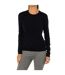 Women's long-sleeved round neck sweater 7V5MY3-2M1DZ