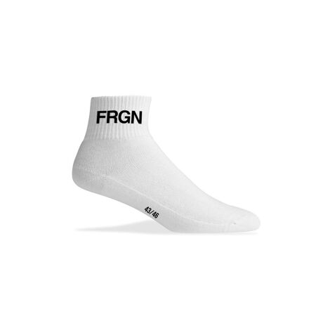 Lot de 6 paires de chaussettes quarter homme Freegun blanc Freegun