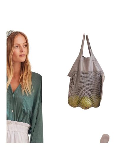 Mini Organic Cotton Tote One Size Grey Westford Mill