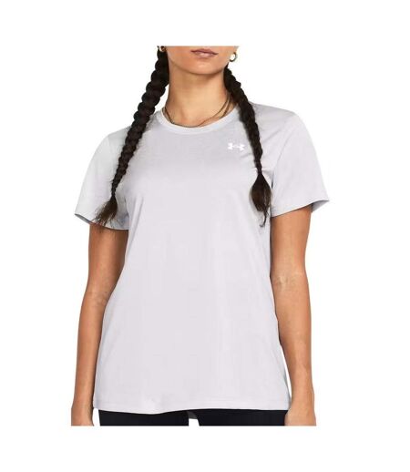 T-Shirt gris clair femme under armour tech