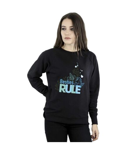 Disney Sweat Womens/Ladies The Little Mermaid Besties Sweatshirt (Noir) - UTBI23414
