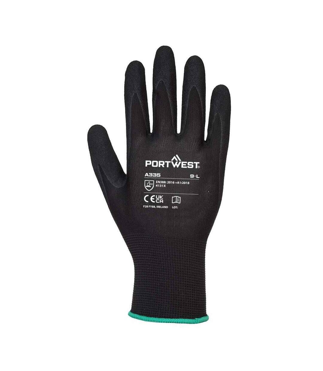 Gants  Portwest Dermi-Grip NPR15 Nitrile Sablé A335-2