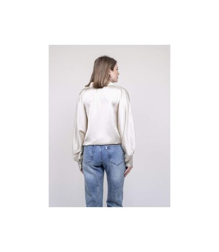 Chemise satin à nouer OBANA - Dona X Lisa