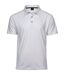 Mens Luxury Sport Polo Shirt White Tee Jays-1