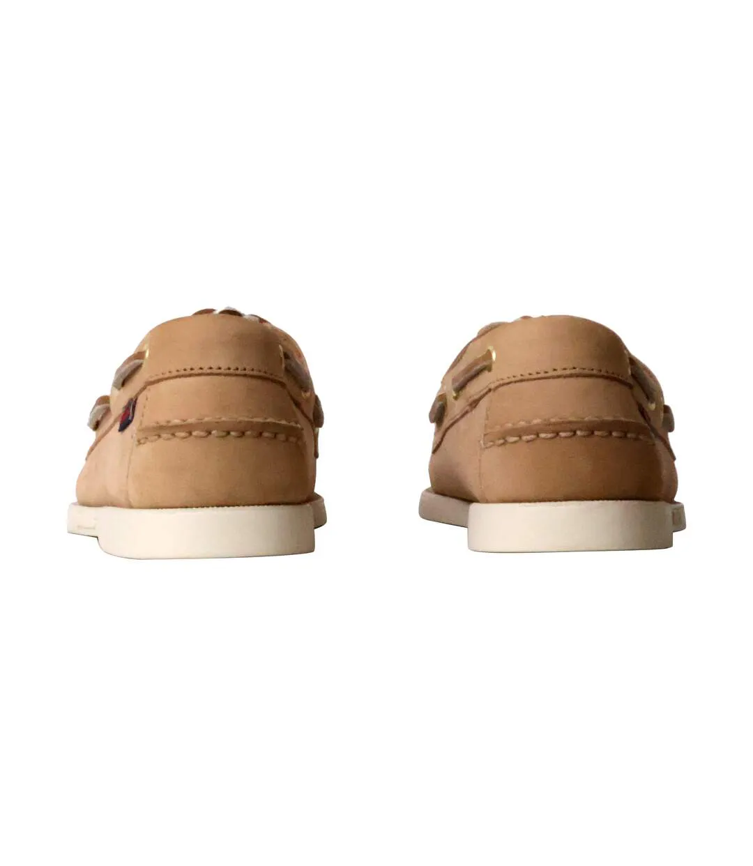 Mocassin Cuir Docksides Sebago Portland Nubuck-4
